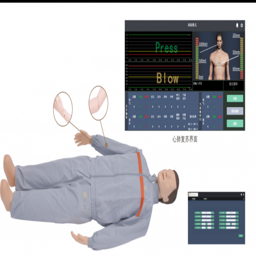 高級心肺復(fù)蘇模擬人（計算機(jī)控制-無線連接）